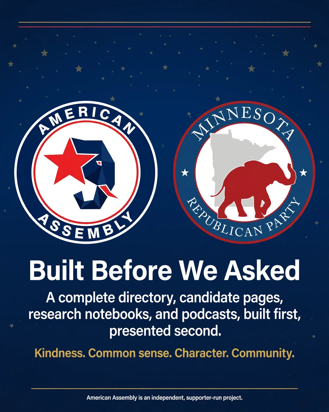 Built before we asked